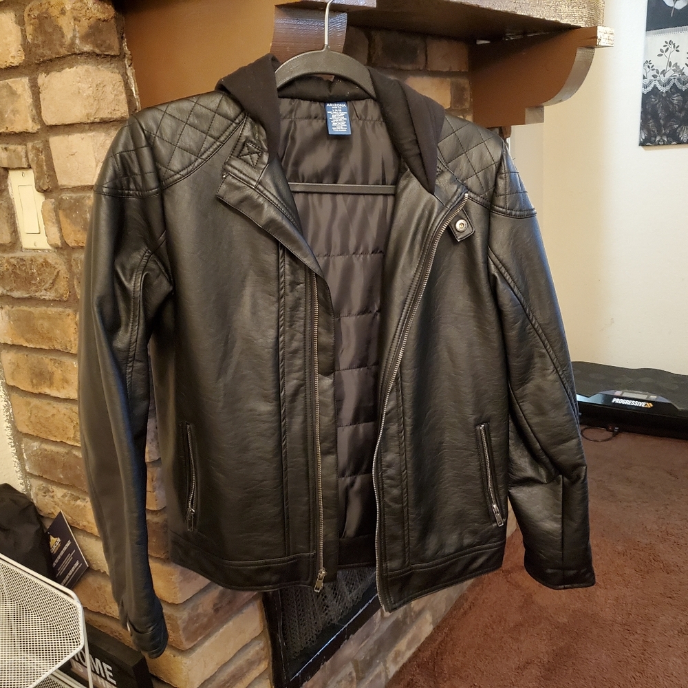 Leather jacket